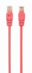 GEMBIRD PP12-0.5M/RO CAT5e UTP Patch cord, pink, 0.5 m