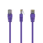 GEMBIRD CAT5e UTP Patch cord, lila, 0.5 m PP12-0.5M/V