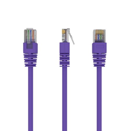 GEMBIRD CAT5e UTP Patch cord, lila, 0.5 m PP12-0.5M/V
