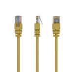 GEMBIRD CAT5e UTP Patch cord, sárga, 1.5 m PP12-1.5M/Y