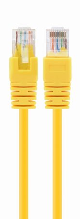 GEMBIRD PP12-1.5M/Y CAT5e UTP Patch cord, yellow, 1.5 m