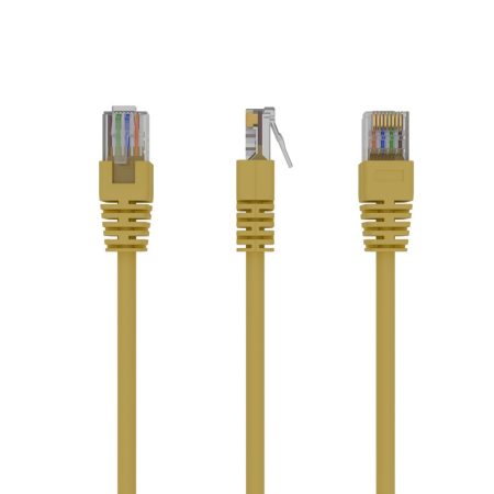 GEMBIRD CAT5e UTP Patch cord, sárga, 1 m PP12-1M/Y