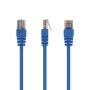 GEMBIRD CAT5e UTP Patch cord, kék, 2 m PP12-2M/B