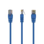 GEMBIRD CAT5e UTP Patch cord, kék, 5 m PP12-5M/B