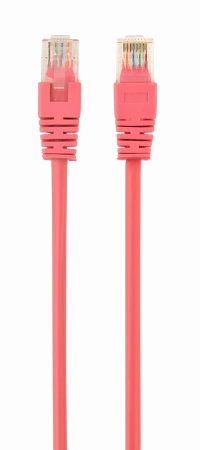 GEMBIRD PP12-5M/RO CAT5e UTP Patch cord, pink, 5 m