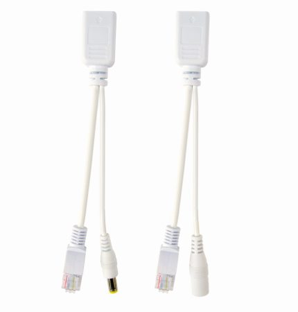 GEMBIRD UTP passive PoE adapter kit, 0.15 m PP12-POE-0.15M-W