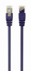 GEMBIRD PP6-0.25M/V FTP Cat6 Patch cord, purple, 0.25 m