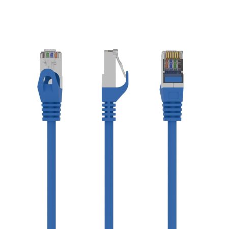 GEMBIRD FTP Cat6 Patch cord, kék, 0.5 m PP6-0.5M/B