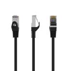 GEMBIRD FTP Cat6 Patch cord, fekete, 0.5 m PP6-0.5M/BK
