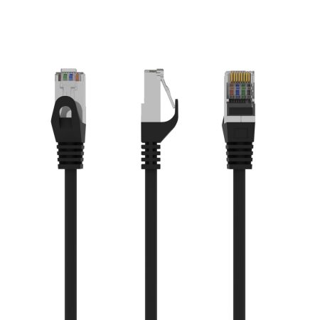 GEMBIRD FTP Cat6 Patch cord, fekete, 0.5 m PP6-0.5M/BK