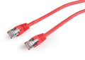 GEMBIRD PP6-0.5M/R FTP Cat6 Patch cord, red, 0.5 m