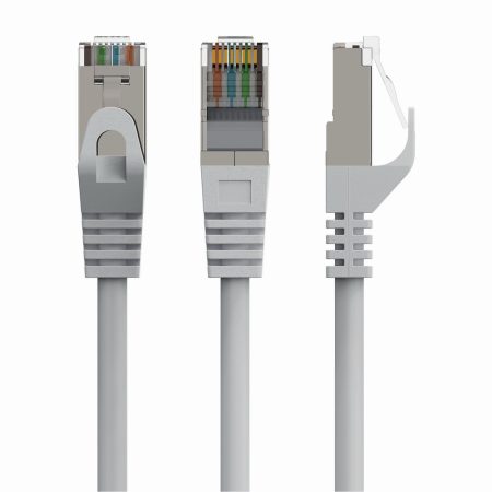 GEMBIRD FTP Cat6 Patch cord, szürke, 1 m PP6-1M