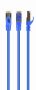   GEMBIRD S/FTP Cat. 6A LSZH patch cord, kék, 1 m PP6A-LSZHCU-B-1M
