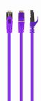   GEMBIRD PP6A-LSZHCU-V-5M S/FTP Cat. 6A LSZH patch cord, purple, 5 m