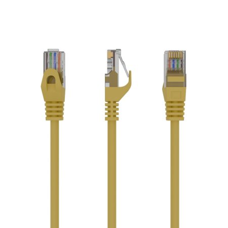 GEMBIRD UTP Cat6 Patch cord, 0.5 m, sárga PP6U-0.5M/Y