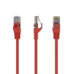 GEMBIRD UTP Cat6 Patch cord, 1 m, piros PP6U-1M/R