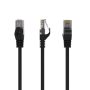 GEMBIRD UTP Cat6 Patch cord, 3 m, fekete PP6U-3M/BK
