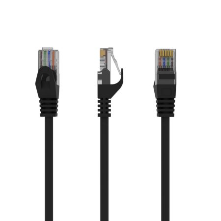 GEMBIRD UTP Cat6 Patch cord, 3 m, fekete PP6U-3M/BK