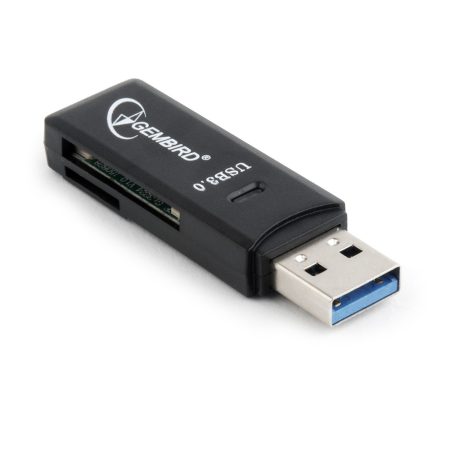 GEMBIRD Compact USB 3.0 SD card reader, bliszter UHB-CR3-01