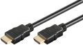   HDMI kábel HDMI M-HDMI M 2m vers.: 1.4, S-3672 helyett GOOBAY (61884/51820)
