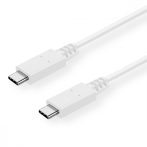   USB 3.1 kábel C/M - C/M, PD :20V/5A, 0,5m VALUE (11.99.9052)