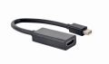   GEMBIRD A-mDPM-HDMIF4K-01 4K Mini DisplayPort to HDMI adapter cable, black