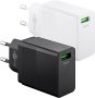   ZUSB hálózati gyorstöltő 1x QC 3.0 (18W) 3A, fehér GOOBAY (44955)
