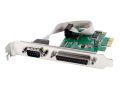   GEMBIRD PEX-COMLPT-01 COM serial port + LPT port PCI-Express add-on card, with extra low-profile bracket