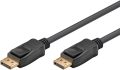 DisplayPort kábel DP M-DP M 3m v.1.2 GOOBAY (49960)