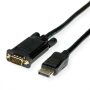 DisplayPort kábel DP M-VGA M 3m VALUE (11.99.5803)