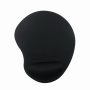 GEMBIRD MP-ERGO-01 Mouse pad with soft wrist support, black