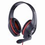   GEMBIRD GHS-05-R Gaming headset with volume control, red-black, 3.5 mm