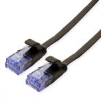   CAT.6A UTP patch kábel 1 m lapos kábel fekete VALUE (21.99.0821)