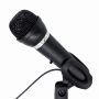   GEMBIRD YYMIC-D-04 Condenser microphone with desk-stand, black