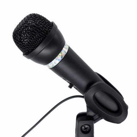 GEMBIRD Condenser microphone with desk-stand, black MIC-D-04
