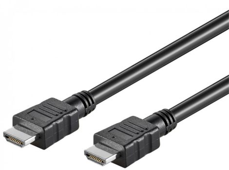 HDMI kábel HDMI M-HDMI M 0,5m 3D v 1.4 GOOBAY (58438)