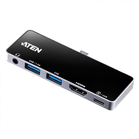 Dokkoló állomás USB-C Travel Dock with Power Pass-Through ATEN UH3238