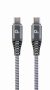   GEMBIRD CC-USB2B-CMCM60-1.5M 60 W Type-C Power Delivery (PD) premium charging & data cable, 1.5 m