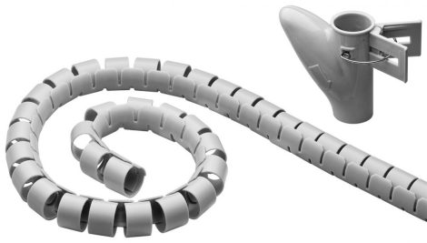 Kábelrendező spirál 2,5m szürke GOOBAY (51922)