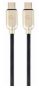   GEMBIRD 60 W Type-C Power Delivery (PD) charging and data cable, 1 m, black CC-USB2PD60-CMCM-1M