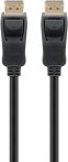  DisplayPort kábel DP M-DP M 2m v.1.2 aranyozott GOOBAY (49959)