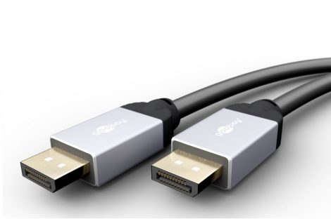 DisplayPort kábel DP M-DP M 1,5m v.1.2 aranyozott 4K@50/60Hz 2160p GOOBAY(72070)