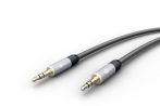 Audio kábel 2x3,5mm jack 5m aranyozott GOOBAY (79133)