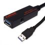 USB 3.0 aktív hosszabbító kábel 20m ROLINE (12.04.1072)