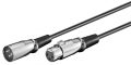 XLR hosszabbító kábel 6m GOOBAY (50715)
