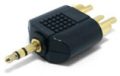 Audio adapter 3,5mm JackM -> 2RCA F GEMBIRD (A-458)