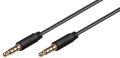 Audio kábel 4 pin / 4 pin 3,5 jack 1m GOOBAY (63826)