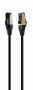   GEMBIRD S/FTP Cat.8 LSZHCU patch cord, fekete, 1.5 m PP8-LSZHCU-BK-1.5M