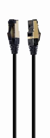 GEMBIRD S/FTP Cat.8 LSZHCU patch cord, fekete, 15 m PP8-LSZHCU-BK-15M