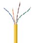   GEMBIRD CAT5e UTP LAN cable (CCA), solid, 1000 ft, yellow GEMBIRD (UPC-5004E-SOL-Y) UPC-5004E-SOL-Y